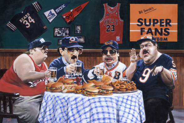 ‘Da Bears’ Caricature courtesy of Adrian Teal
